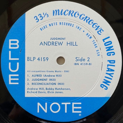 ANDREW HILL / JUDGMENT! - US Blue Note Original