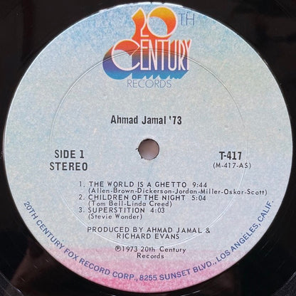 AHMAD JAMAL / '73 - US 20th Century original