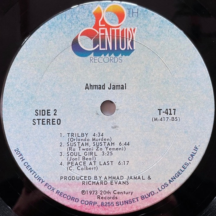 AHMAD JAMAL / '73 - US 20th Century original