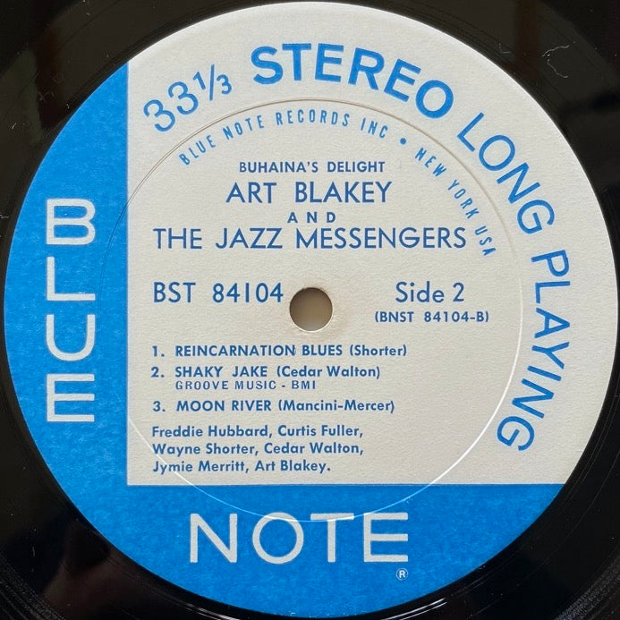 ART BLAKEY & THE JAZZ MESSENGERS / BUHAINA'S DELIGHT - US Blue Note Original