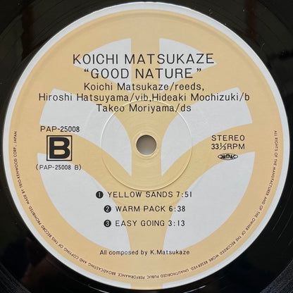 KOICHI MATSUKAZE / GOOD NATURE - Japan Trio Original