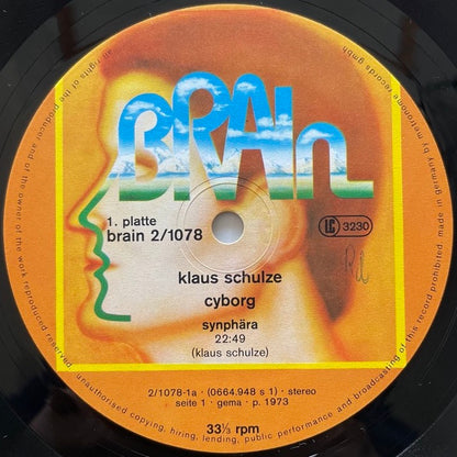 KLAUS SCHULZE / CYBORG (2LP) - German Brain