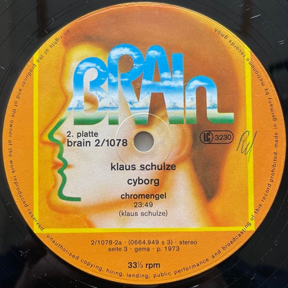KLAUS SCHULZE / CYBORG (2LP) - German Brain