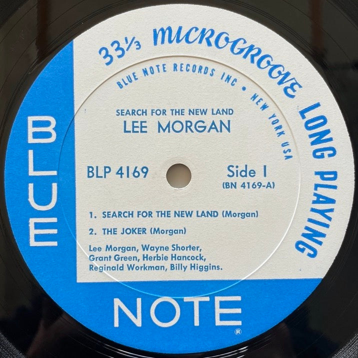 LEE MORGAN / SEARCH FOR THE NEW LAND - US Blue Note Mono no Ear