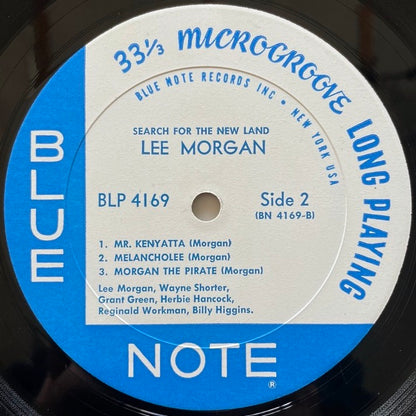 LEE MORGAN / SEARCH FOR THE NEW LAND - US Blue Note Mono no Ear