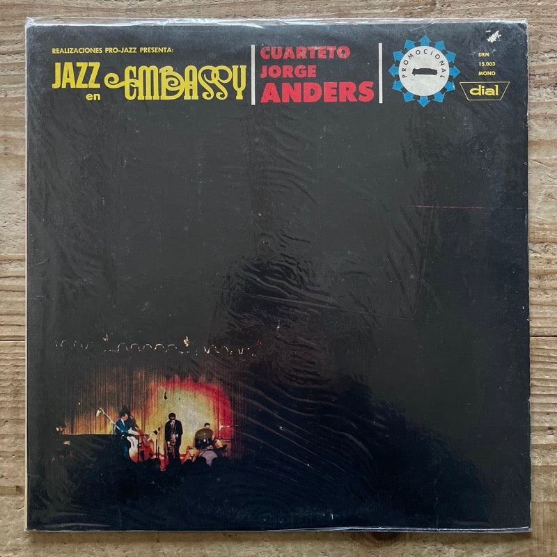 CUARTETO JORGE ANDERS / JAZZ EN EMBASSY - Argentina Dial Original
