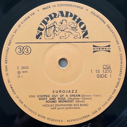 VACLAV ZAHRADNIK BIG BAND - Czechoslovakia Supraphon Original