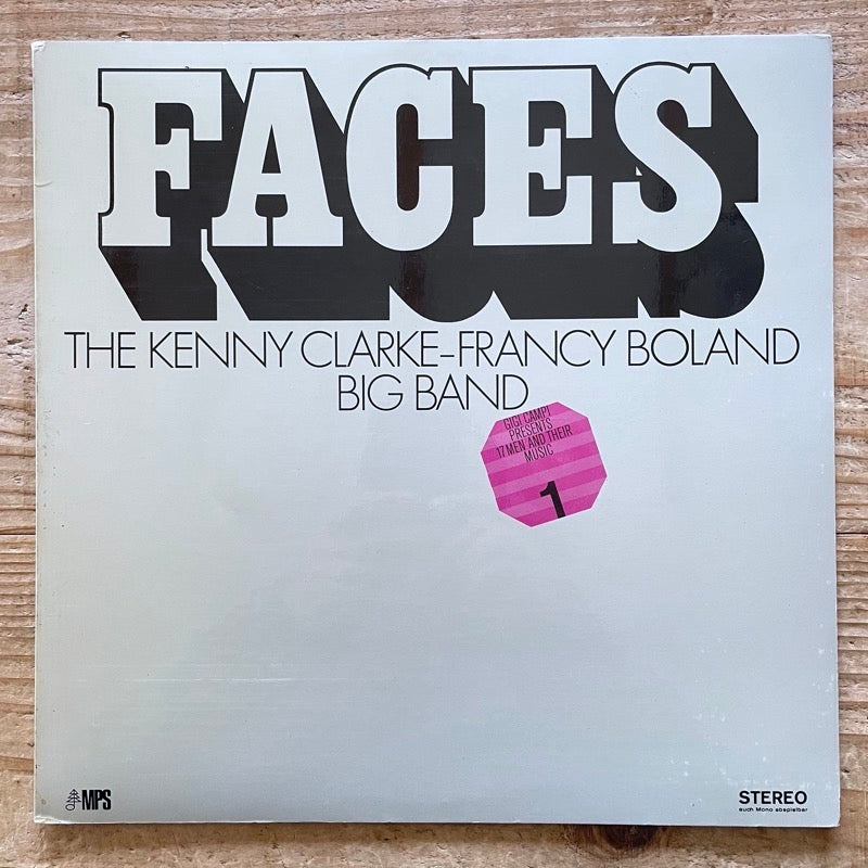 KENNY CLARKE - FRANCY BOLAND BIG BAND / FACES - German MPS Original