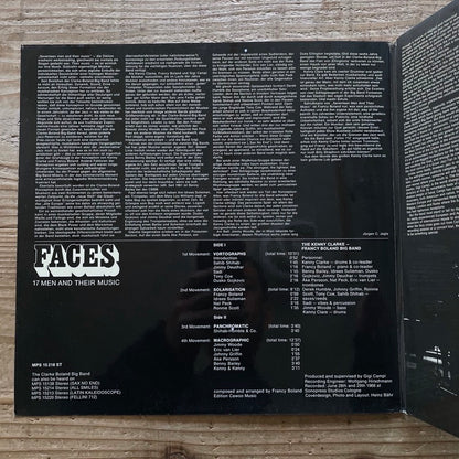 KENNY CLARKE - FRANCY BOLAND BIG BAND / FACES - German MPS Original