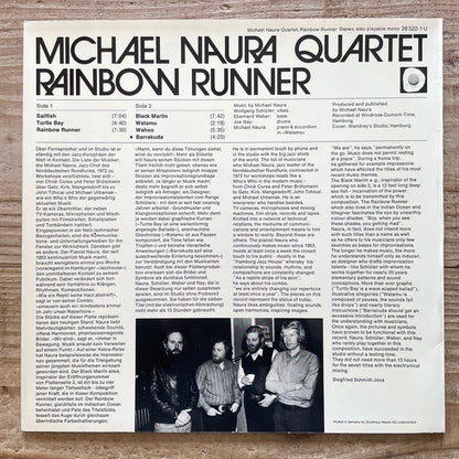 MICHAEL NAURA QUARTET / RAINBOW RUNNER - German Spiegelei Original