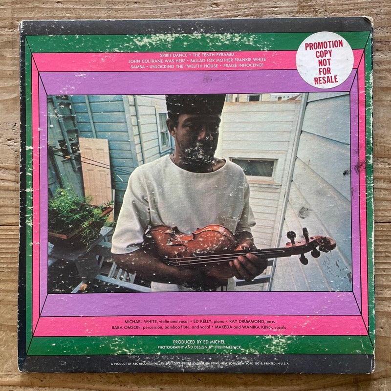 MICHAEL WHITE / SPIRIT DANCE - US Impulse Original