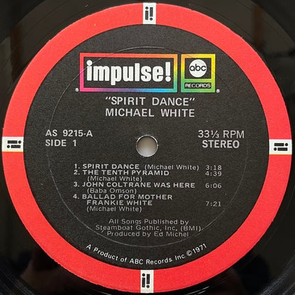 MICHAEL WHITE / SPIRIT DANCE - US Impulse Original