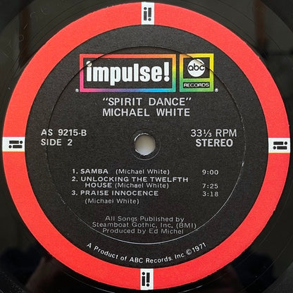 MICHAEL WHITE / SPIRIT DANCE - US Impulse Original