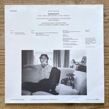 JOHN ADAMS / HARMONIUM - German ECM Original