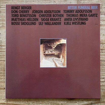 BENGT BERGER / BITTER FUNERAL BEER - German ECM Original