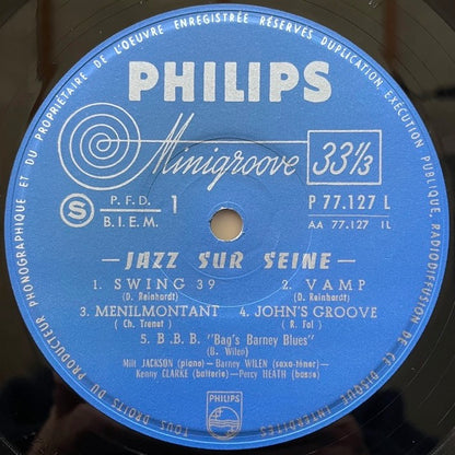 BARNEY WILEN / JAZZ SUR SEINE - French Philips Original