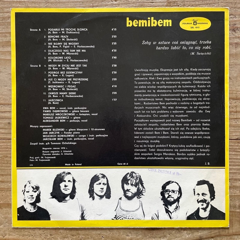 BEMIBEM / BEMOWE FRAZY - Polish Muza Original