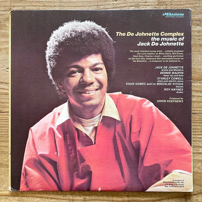 JACK DE JOHNETTE / THE DE JOHNETTE COMPLEX - US Milestone