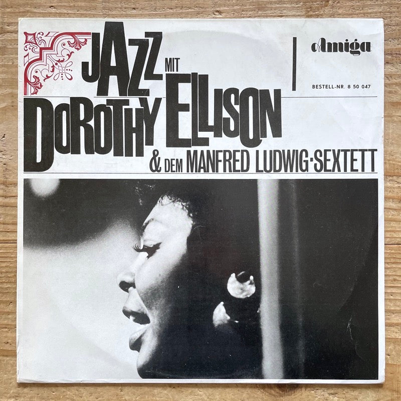 DOROTHY ELLISON & MANFRED LUDWIG SEXTETT / JAZZ MIT .. - German Amiga Original