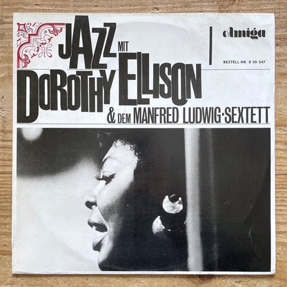 DOROTHY ELLISON & MANFRED LUDWIG SEXTETT / JAZZ MIT .. - German Amiga Original