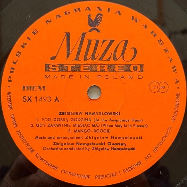ZBIGNIEW NAMYSLOWSKI (1977) - Polish Muza