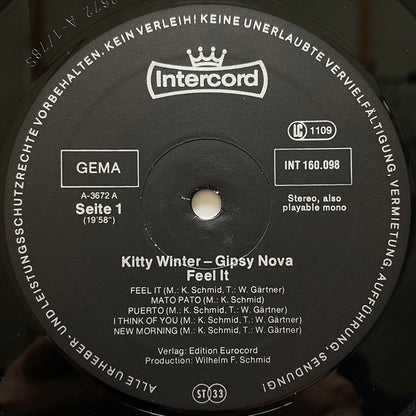 KITTY WINTER GIPSY NOVA / FEEL IT - German Intercord Original