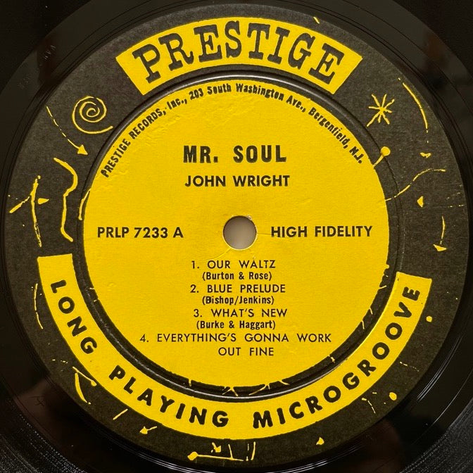 JOHN WRIGHT / MR. SOUL - US Prestige Original