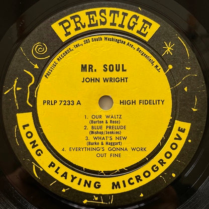 JOHN WRIGHT / MR. SOUL - US Prestige Original