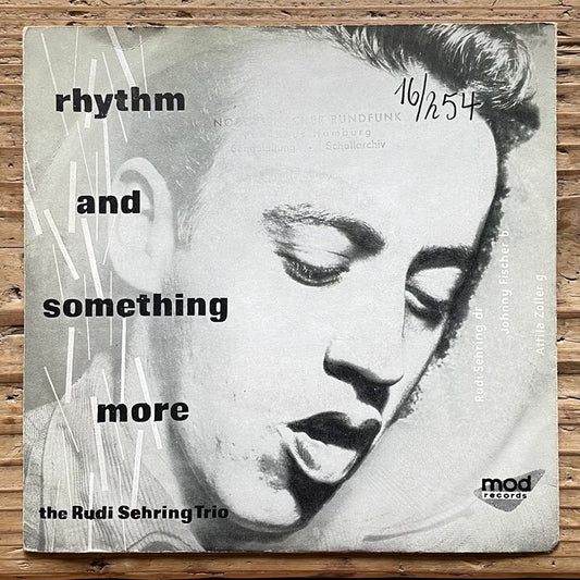 RUDI SEHRING TRIO  / RHYTHM AND SOMETHING MORE (EP) - German Mod Original