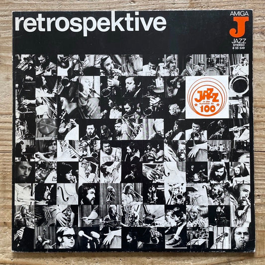 JAZZ-WERKSTATT-ORCHESTER / RETROSPEKTIVE - German Amiga Original
