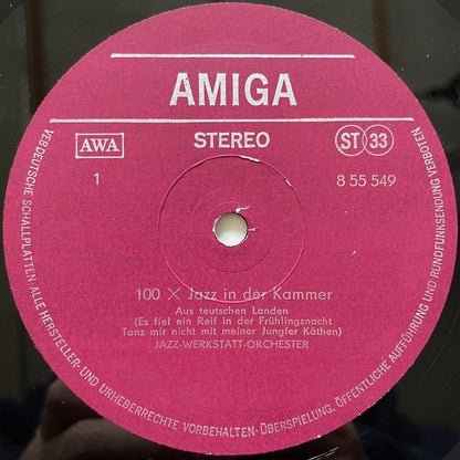 JAZZ-WERKSTATT-ORCHESTER / RETROSPEKTIVE - German Amiga Original