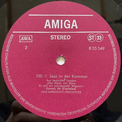 JAZZ-WERKSTATT-ORCHESTER / RETROSPEKTIVE - German Amiga Original