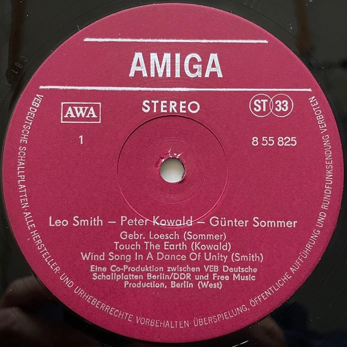LEO SMITH, PETER KOWALD, GUNTER SOMMER - German Amiga Original