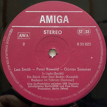 LEO SMITH, PETER KOWALD, GUNTER SOMMER - German Amiga Original
