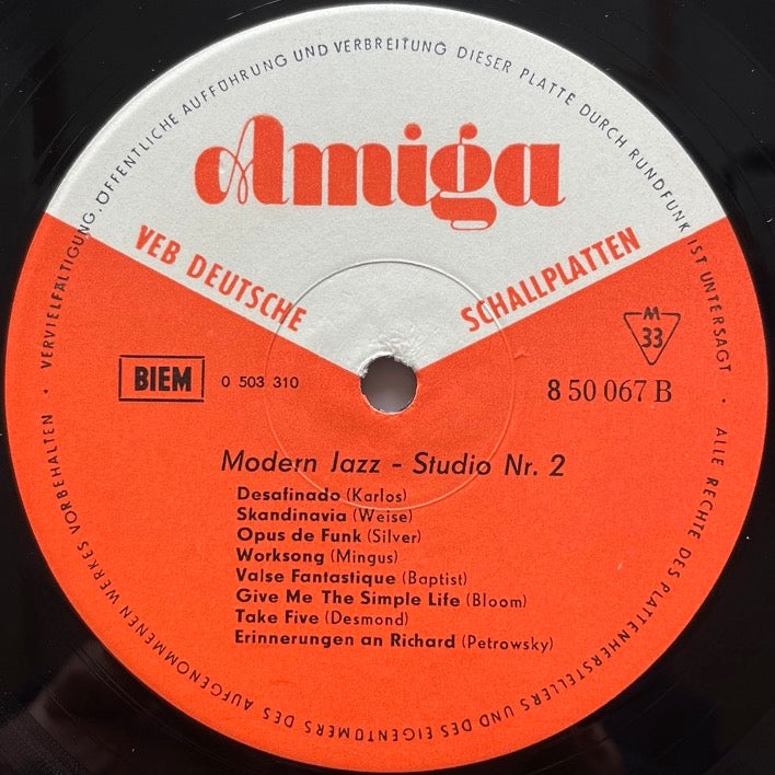 V.A. / MODERN JAZZ STUDIO Nr.2 - German Amiga Original