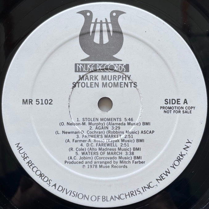 MARK MURPHY / STOLEN MOMENTS - US Muse Promo Original