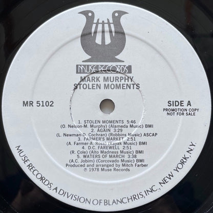 MARK MURPHY / STOLEN MOMENTS - US Muse Promo Original