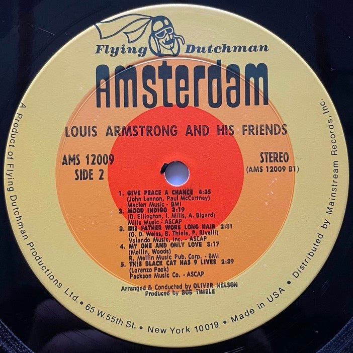LOUIS ARMSTRONG AND HIS FRIENDS - US Flying Dutchman Original
