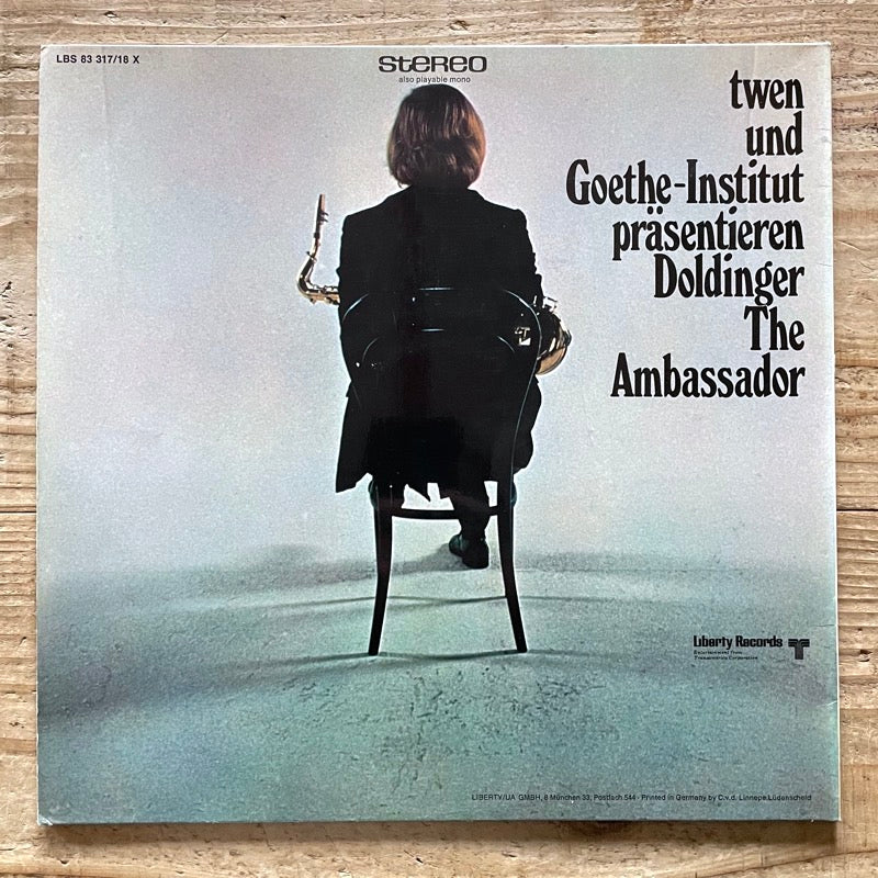 KLAUS DOLDINGER / THE AMBASSADOR (2LP) - German Liberty Original
