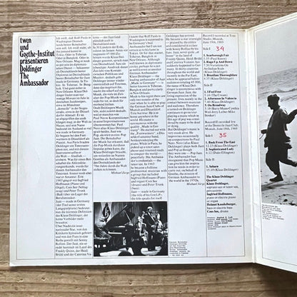 KLAUS DOLDINGER / THE AMBASSADOR (2LP) - German Liberty Original