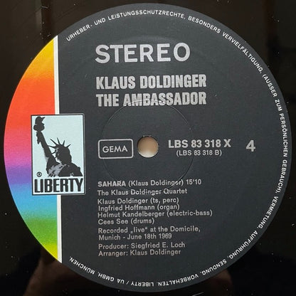 KLAUS DOLDINGER / THE AMBASSADOR (2LP) - German Liberty Original