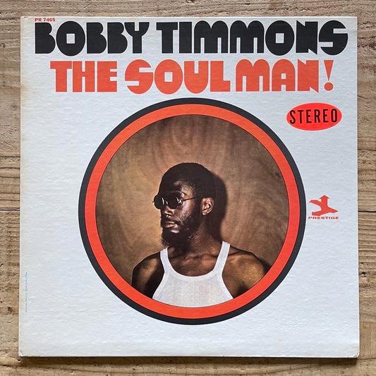 BOBBY TIMMONS / THE SOUL MAN! - US Prestige original VAN GELDER