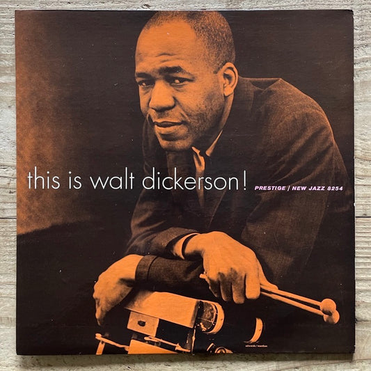 WALT DICKERSON QUARTET / THIS IS WALT DICKERSON - US Prestige RVG