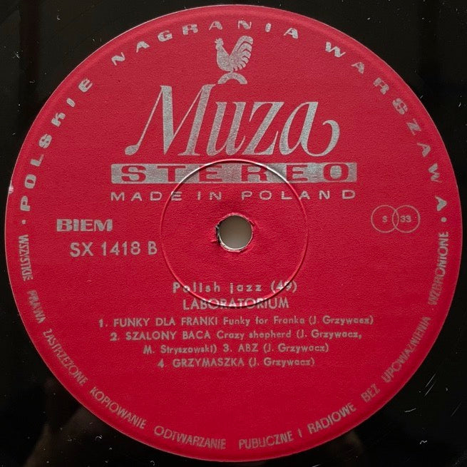 LABORATORIUM / MODERN PENTATHLON - Polish Muza Original