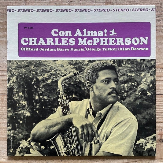CHARLES McPHERSON / CON ALMA! - US Prestige original VAN GELDER