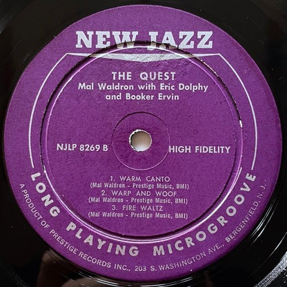 MAL WALDRON / THE QUEST - US New Jazz Original