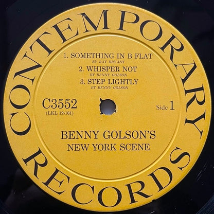 BENNY GOLSON / NEW YORK SCENE - US Contemporary original