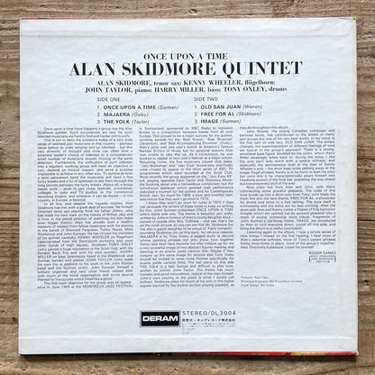 ALAN SKIDMORE QUINTET / ONCE UPON A TIME - Japan Deram