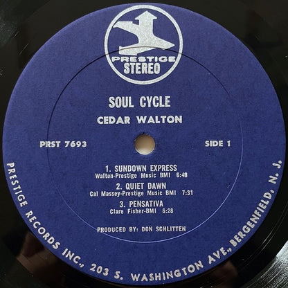 CEDAR WALTON / SOUL CYCLE - US Prestige Original