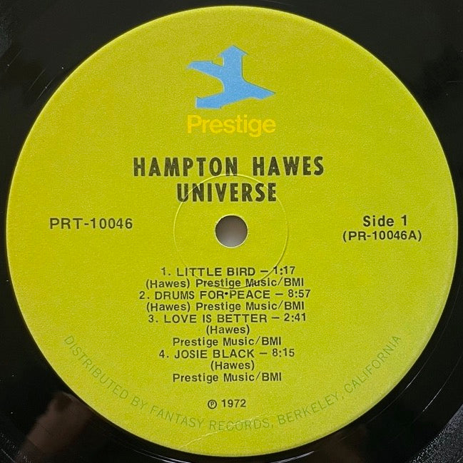 HAMPTON HAWES / UNIVERSE - US Prestige Original